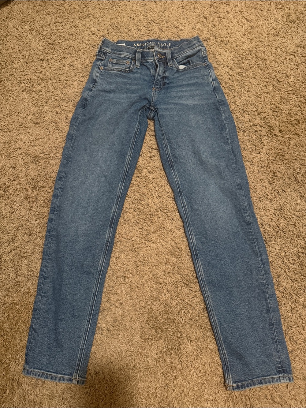 American Eagle Outfitters Women's Medium Blue Skinny Jeans
